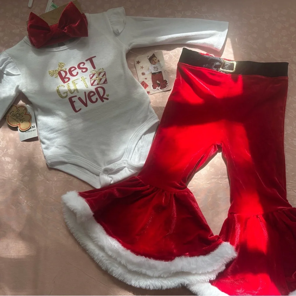 🆕Baby Essentials Christmas Pant Set 😍